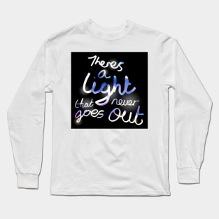 Kingdom Hearts Sora - There's a light that never goes out Long Sleeve T-Shirt